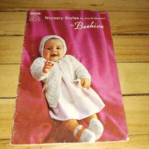 Patons Beehive Book # 111 Nursery Styles Knitting Booklet (1960s)